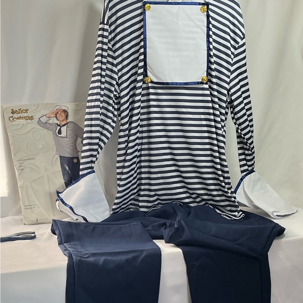 Nautical Striped Sailor Costume